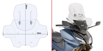 GIVI 2021 - HONDA FORZA 750 (21) - AF1186