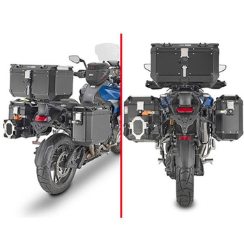 KAPPA 2022/11 STELAŻ KUFRÓW BOCZNYCH MONOKEY CAM SIDE TRIUMPH TIGER 1200 GT EXPLORER '22-, - POD KUFRY KFR K'FORCE ALU  - KLO6423CAM
