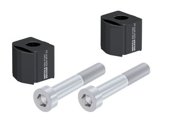 Podwyższenie kierownicy do KTM 890 Adventure / R / Rally (2021-2022), blok 25 mm - czarny