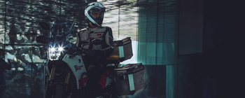 Komplet 3szt kufrów KAPPA K'FORCE Aluminiowy 42L + kufry boczne KAPPA K'Force asymetryczne 48L +37L