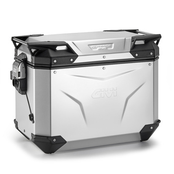 GIVI KUFER BOCZNY TREKKER OUTBACK EVO SMART ANODYZOWANY (PRAWY 48LTR) - (WKŁADKĘ SLR... NALEŻY DOKUPIĆ DODATKOWO)