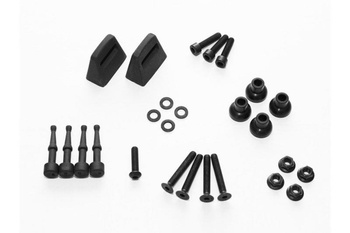 Zestaw adapterów na stelaż EVO na kufry boczne GIVI-TREKKER SW-MOTECH black - KFT.00.152.20500/B