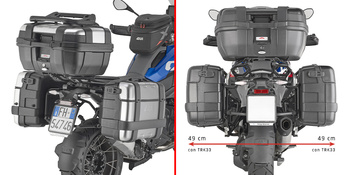 GIVI STELAŻ KUFRÓW BOCZNYCH ONE-FIT MONOKEY - BMW R 1300 GS (24)
