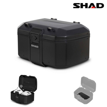 KUFER SHAD TERRA TR55 ALUMINIOWY ALL BLACK