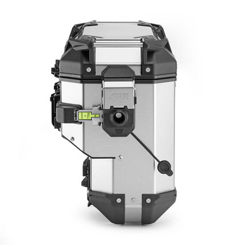 Kufer boczny aluminiowy GIVI Trekker EVO Smart 33LT - prawy wcięty (GIOBKEVS33AR)  bez zamka. Do dokupienia osobno!