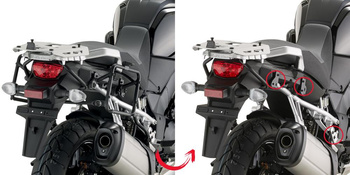 GIVI stelaż kufrów bocznych MONOKEY - SUZUKI DL 1000 V-STROM (14 > 18) - PLR3105