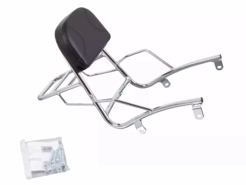 Hepco&Becker 800 Intruder/LC/C 800 Intruder/Black (2001-) sissybar with rack - 611338 00 02