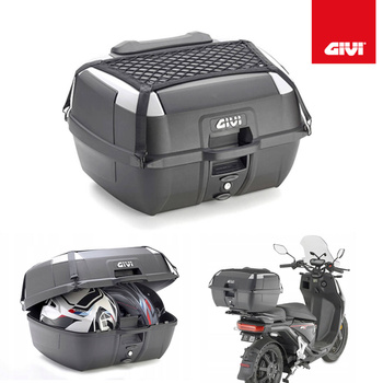 GIVI Kufer centralny 45L model B45+ MONOLOCK z oparciem płytą i siatką w kpl  -( B45PLUS )