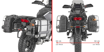 GIVI STELAŻ KUFRÓW BOCZNYCH ONE-FIT MONOKEY - MOTO GUZZI STELVIO (24)