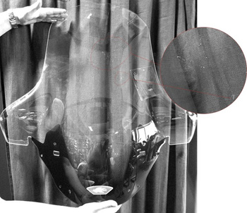 KAPPA SZYBA SUZUKI BURGMAN 650 EXECUTIVE (13) - 2 GAT - DROBNE RYSY