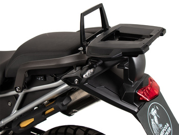 Stelaż górnego kufra Alurack w kolorze czarnym, do połączenia z oryginalnym tylnym bagażnikiem do Triumph Tiger 1200 Rally Explorer / GT Explorer (2022-)