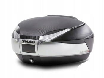 KUFER SHAD SH48 TITANIUM NAKŁADKA+OPARCIE