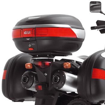GIVI stelaż kufra centralnego z płytą MONOKEY - SUZUKI DL 650 / 1000 / KAWASAKI KLV 1000 - E528