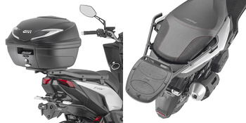 GIVI STELAŻ KUFRA CENTRALNEGO MONOLOCK (BEZ PŁYTY) - KYMCO KRV 200 (23)