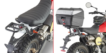 GIVI stelaż kufra centralnego MONOLOCK (bez płyty) - FANTIC Caballero Scrambler 125-250-500 (18 > 19) - SR9150