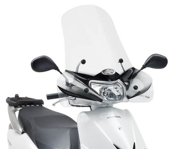 KAPPA SZYBA HONDA LEAD 110 (08-14) 52 X 66,5 CM PRZEZROCZYSTA - POTRZEBNE MOCOWANIE A314AK - 314AK