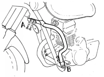 Hepco&Becker L 125 (1998-2007) Gmol silnika - 501215 00 02