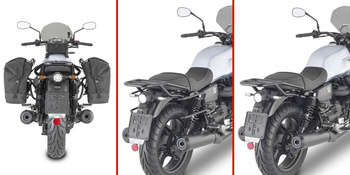 GIVI STELAŻ SAKW BOCZNYCH SERII REMOVE-X - MOTO GUZZI V7 STONE 850 (21 > 22) - TR8206