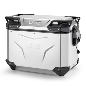 GIVI KUFER BOCZNY TREKKER OUTBACK EVO SMART ANODYZOWANY (LEWY 48LTR) - (WKŁADKĘ SLR... NALEŻY DOKUPIĆ DODATKOWO)