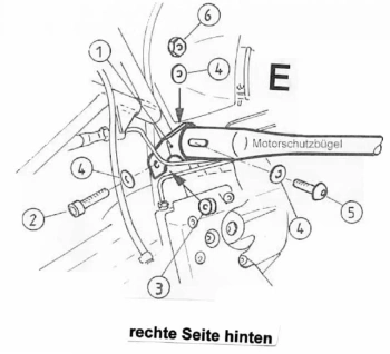 Hepco&Becker GS (1998-2000)/R 1100 GS (1994-1999)Baujahr: Gmol silnika - 502901 00 02