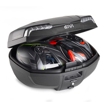 GIVI Kufer centralny E46NT2 RIVIERA SYSTEM MONOLOCK z płytą w zestawie - 46Litrów
