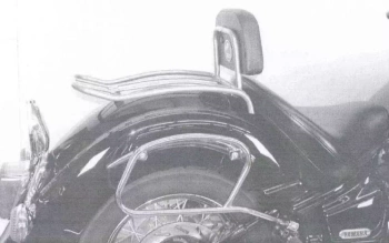 Hepco&Becker 1100 A Drag Star Classic (2001-2007) solorack without backrest - 600412 00 02