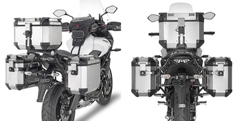 GIVI stelaż kufrów bocznych OUTBACK - KAWASAKI VERSYS 650 (15 > 17) - PL4114CAM