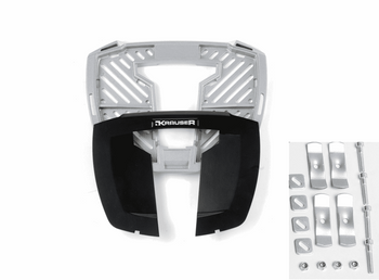 Krauser Universal Alurack topcase carrier srebrny do K3