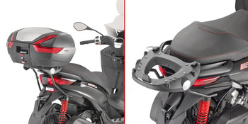 GIVI stelaż kufra centralnego z płytą MONOKEY - PIAGGIO MP3 YOURBAN 125-300 (11 > 15) - SR5600