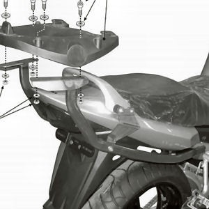 KAPPA STELAŻ KUFRA CENTRALNEGO SUZUKI GSX 650F (08-14), 1250 F (10-15), GSF 650 BANDIT / S / ABS (05-11), 1200 / 1250 BANDIT / S (06-11) ( BEZ PŁYTY - KZ539